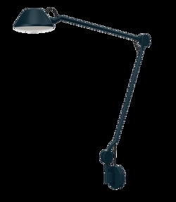 AQ01 væglampe, blå